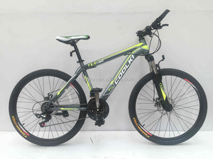 Vélo de montagne gris en alliage de 26 pouces avec large HL-M139 de pneu - Product Image 4