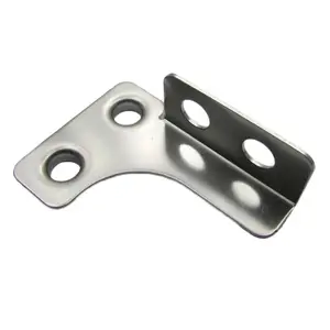 Custom z shaped spring steel galvanized bracket