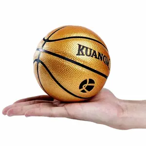 Çocuk basketbolu boyutu balk içinde 1 PU mini basketbol topu