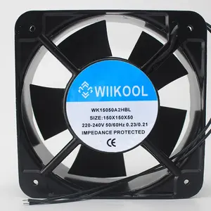 150*150*50 15050 כדור Bearing Ac Cooler מאוורר WK15050A2HBL צירי מאוורר 220V AC