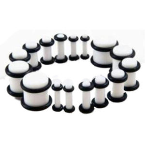 الصلبة لون الأشعة فوق البنفسجية الاكريليك سدادات الأذن ثقب - Product Image 3