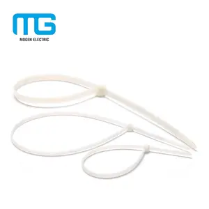 Bridas de Cable Autoblocantes de Nylon 66, Bridas de Colores, Precio Personalizado, Bridas de Cable Industriales de Plástico Recubierto de Nylon y Acero Inoxidable 2.5*100 - Product Image 3