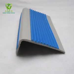 Double Color Stair Protection Anti Slip PVC Stair Nosing