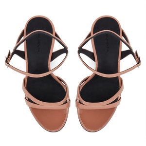 Sandali Estivi da Donna con <span class=keywords><strong>Tacco</strong></span> Alto Sottile <span class=keywords><strong>Nude</strong></span> - Product Image 4