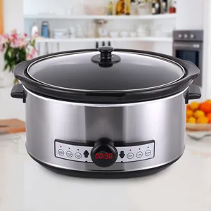 220v High altitude cooking brand new as seen on tv instructions crock-pot 3.5l programmable large slow cooker sale