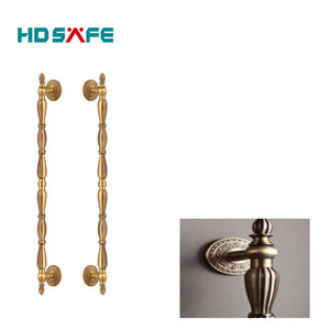 Poignée de <span class=keywords><strong>porte</strong></span> pivotante en laiton, poignée de <span class=keywords><strong>porte</strong></span> décorative de luxe design - Product Image 3