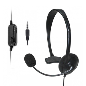 De un solo lado de auriculares con micrófono auriculares Gaming auriculares estéreo de auriculares con cable para <span class=keywords><strong>Sony</strong></span> Playstation 4 PS4 controlador - Product Image 5