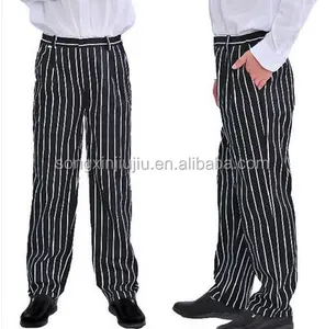 New fashion 100% cotton chef pants,chef uniform,baggy chef pants