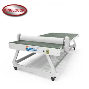 De pequeño formato plano aplicador laminador 1300*2500 mesa de trabajo de máquina de laminación