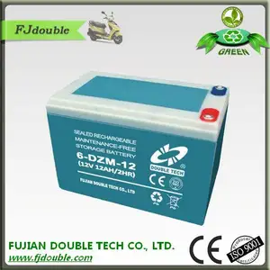 12 V 12ah exide 电动自行车铅酸电池 6-DZM-12