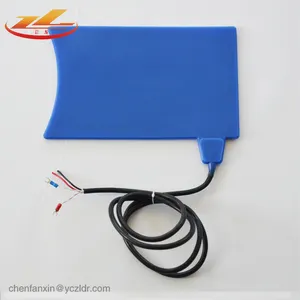 Aquecedor de borracha de silicone 220v 400x200mm, para van