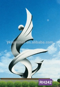<span class=keywords><strong>Sculpture</strong></span> en <span class=keywords><strong>métal</strong></span> moderne abstraite de taille réelle, populaire et personnalisée, en <span class=keywords><strong>métal</strong></span> poli ou mat, pour la vente - Product Image 2