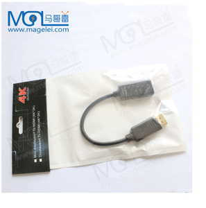 Cable Convertidor de Macho a <span class=keywords><strong>HDMI</strong></span> Hembra, Servicio OEM, Cable <span class=keywords><strong>DP</strong></span> a <span class=keywords><strong>HDMI</strong></span> de Alta Definición 4K*2K para Computadora - Product Image 6