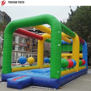 Inflatable Gauntlet Cannonballs Boulder Dash Challenge Trò Chơi - Product Image 2