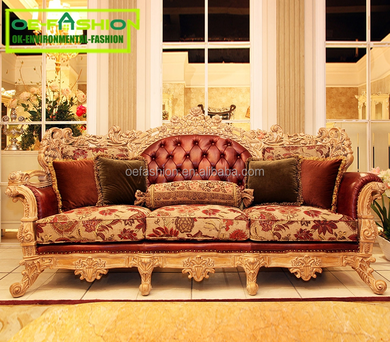 OE-FASHION Custom New Classic Living Room Sofa Set Designs