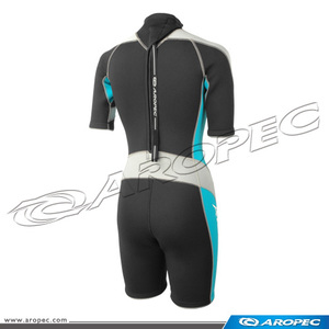 Traje de Neopreno Corto de 3 mm, Anti-UV, Malla Fina, Sin Costuras en el Pecho, Duradero y de Primera Calidad para Deportes Activos Masculinos - Product Image 2