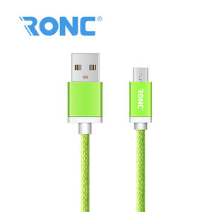 Hohe qualität billiger 4 farben 1 mt 2 mt <span class=keywords><strong>3</strong></span> mt benutzerdefinierte nylon geflochtene micro-usb-kabel - Product Image 1