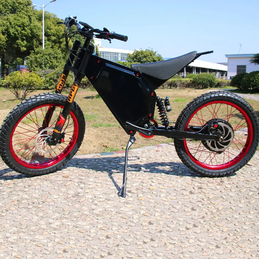 Enduro ebike 5000 w güçlü ucuz lityum pil e-bisiklet satılık elektrikli kir bisiklet