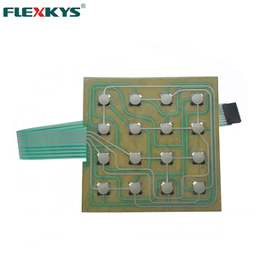 Chất lượng cao kim loại <span class=keywords><strong>Dome</strong></span> Tactile 4x4 ma trận mảng 16 phím màng chuyển đổi bàn phím Bàn phím - Product Image 3