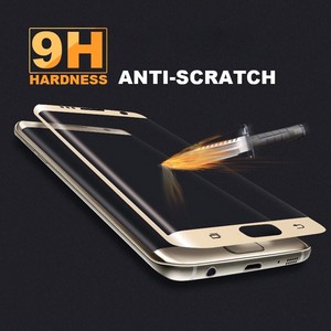 Alibaba Chine Couverture Complète Bord Incurvé 9 H Trempé protecteur D'écran En Verre pour <span class=keywords><strong>Samsung</strong></span> Galaxy S7 Bord - Product Image 1
