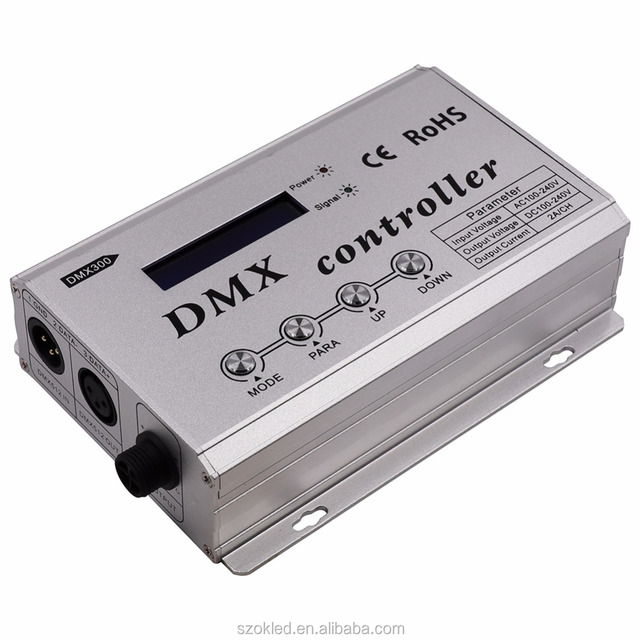 Light Dmx Control, Dmx Lighting Controller, Programmable Wifi Dmx 512 Controller Lighting Console