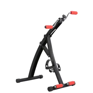 Peça retrátil dupla para pedal de bike, equipamento de massagem e equipamento fitness para idosos, bicicleta artificial