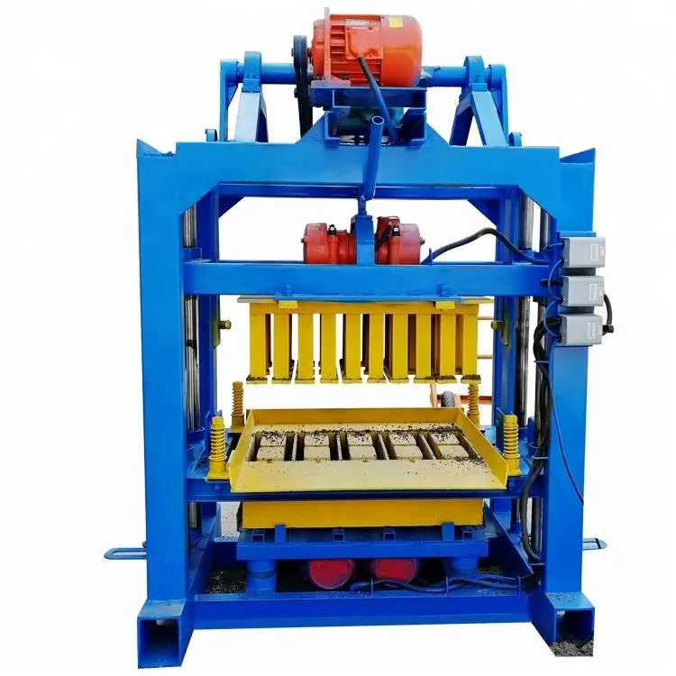 Machine à blocs de béton manuelle QT4-40, Machine à blocs de béton, ciment automatique, produits les plus vendus au Kenya, 1300