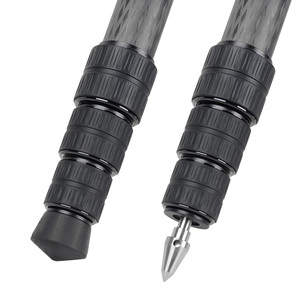 XILETU-trípode profesional de fibra de carbono L404C, trípode de caza para telescopio, cámara Digital, vídeo - Product Image 5