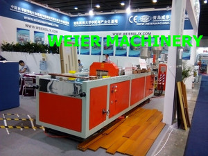 Wpc-máquina para hacer tablas de terraza, cubierta, madera, plástico, línea de producción compuesta - Product Image 5