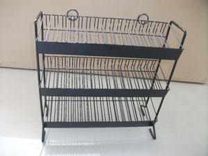 Estantes de exhibición de metal profesional Revestimiento en polvo para esmalte de uñas Logotipo personalizado - Product Image 2