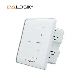 Max Charge 3200 w Maison Intelligente 2 Canal On/Off Z-wave Interrupteur Mural avec CE Certificat