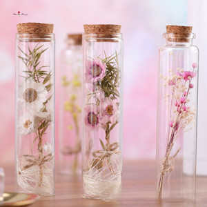 <span class=keywords><strong>Flores</strong></span> secas de boda al por mayor en botellas de cristal <span class=keywords><strong>flores</strong></span> prensadas secas - Product Image 5