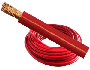 Baja Tensión de arco de soldadura de cobre Cable Ce enumerados móvil de goma Flexible de Cable de 8 10 12 14 16 18 20, 22 AWG