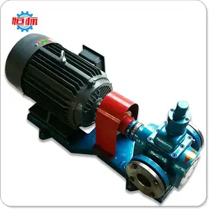 HENGBIAO YCB Series Electric Motor Engine Oil Lube Oil Lubricant Oil Transfer Pump Gear Pump High Pressure Rotary Pump 12 Months