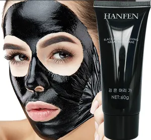Toptan OEM/ODM özel etiket derin temizleyici arındırıcı siyah nokta soyulabilir yüz siyah maske