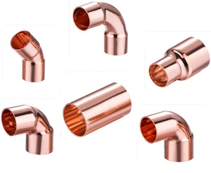 Chinese Factory Supply Plumbing Red Copper pipe Fittings