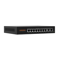 Comfast SF181P V2 réseau Rj45 passif industriel 8*10/100 Mo Ports commutateur Poe 8 ports commutateur de routeur Wifi sans fil