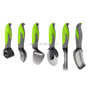 Thân Thiện Với Môi 6 Cái Động Vật Thông Minh Trái Cây Đa Công Cụ TPR Xử Lý Đầy Màu Sắc Tiện Ích Nhà Bếp - Product Image 1