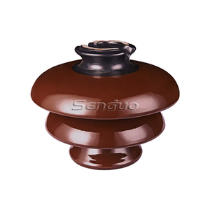 Màu Nâu Nhà Máy Giá P-33-Y 33kv 900Mm Creepage Khoảng Cách Pin Loại Cách Điện Với Trục Chính - Product Image 5