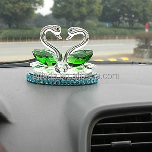Bomboniere a buon mercato regalo figurine di cigni in vetro trasparente <span class=keywords><strong>cigno</strong></span> di cristallo per regalo da donna - Product Image 6