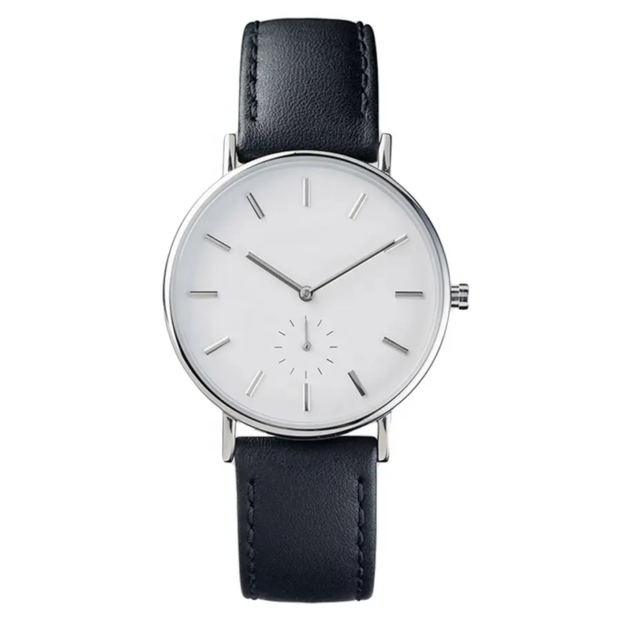 2019 Make Your Own Fashion Lady 316L Stainless Steel Quartz Minimalist Black Bracelet Wrist Watch Woman