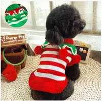 Benutzer definierte Mode beheizt einzigartige Haustier Kleidung gestrickt Weihnachten Hund Pullover