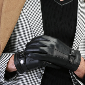 Guanti in vera pelle invernali Touch Screen di moda a buon mercato - Product Image 3