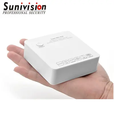 Sunivison visão móvel portátil hd 1080p, 8 canais p2p mini 8ch nvr oem