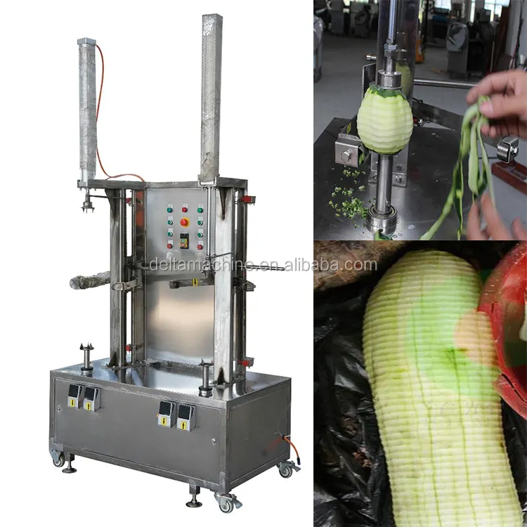 Industrial máquina de processamento de abóbora melão/Cera cabaça máquina descascador/frutas & vegetais ferramentas de peeling