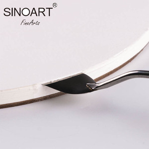 SINOART personnalisé rond de haute qualité 300gsm 20 feuilles sans acide artiste <span class=keywords><strong>aquarelle</strong></span> <span class=keywords><strong>papier</strong></span> bloc <span class=keywords><strong>aquarelle</strong></span> carnet de croquis - Product Image 3