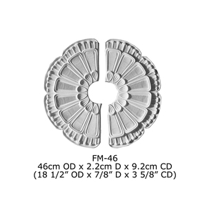 Moules décoratifs <span class=keywords><strong>en</strong></span> plexiglas de haute densité, 10 pièces <span class=keywords><strong>pour</strong></span> le <span class=keywords><strong>plafond</strong></span> - Product Image 5