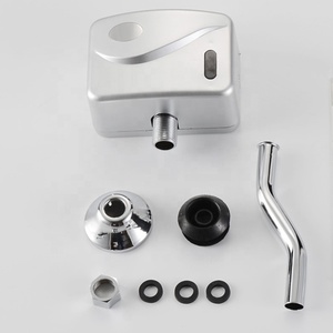 Valve de chasse en laiton automatique, capteur <span class=keywords><strong>infrarouge</strong></span> à montage mural, panneau en acier inoxydable, valve de chasse - Product Image 3