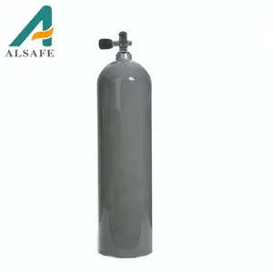 Samples available high pressure aluminum helium gas cylinder