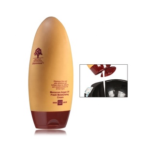 Crema Hidratante Vegana Personalizable con Aceite de Argán Orgánico, Acondicionador Sin Enjuague Reparador del Cabello, Refrescante Herbal 2 en 1 - Product Image 2